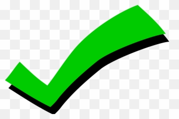 Checkbox - Green png