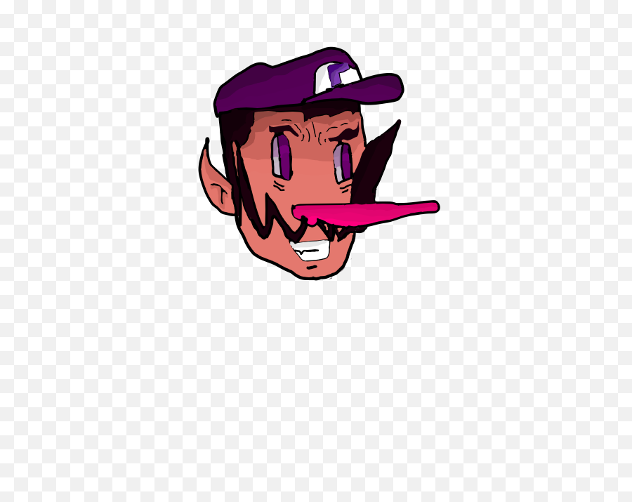 Waluigi Png - Clip Art,Waluigi Png