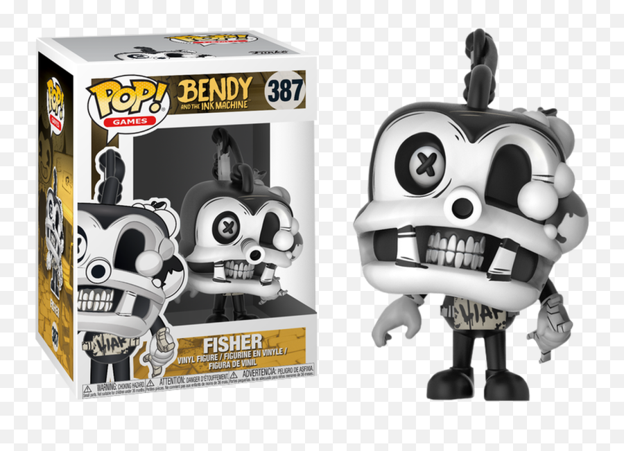Bendy And The Ink Machine - Fisher Pop Vinyl Figure Bendy And The Ink Machine Butcher Gang Funko Pop Png,Bendy Png