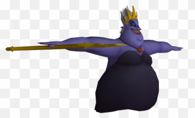 Playstation 2 - Kingdom Hearts 3d Models Ursula Png,Ursula Png