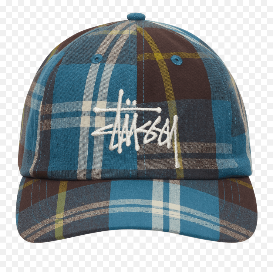 Big Logo Madras Plaid Low Pro Cap Png Checkered Pattern