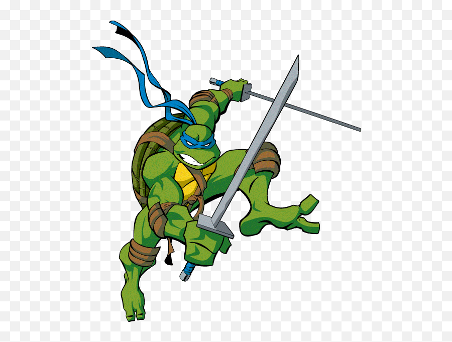 Leonardo Ninja Turtle - Teenage Mutant Ninja Turtles Clipart Leonardo Ninja Turtle Png,Tmnt Logo Png