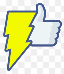 Youtube Channel Like Button Clipart - Facebook Emoji Png