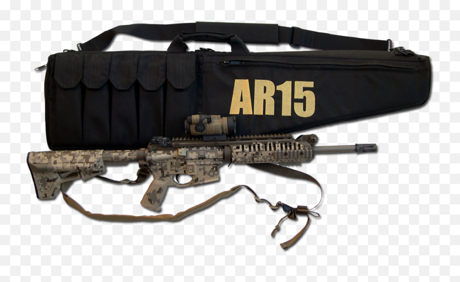 M16 - Ar15 M4 Gun Carrying Case M4 Carbine Png,Ar 15 Transparent Background