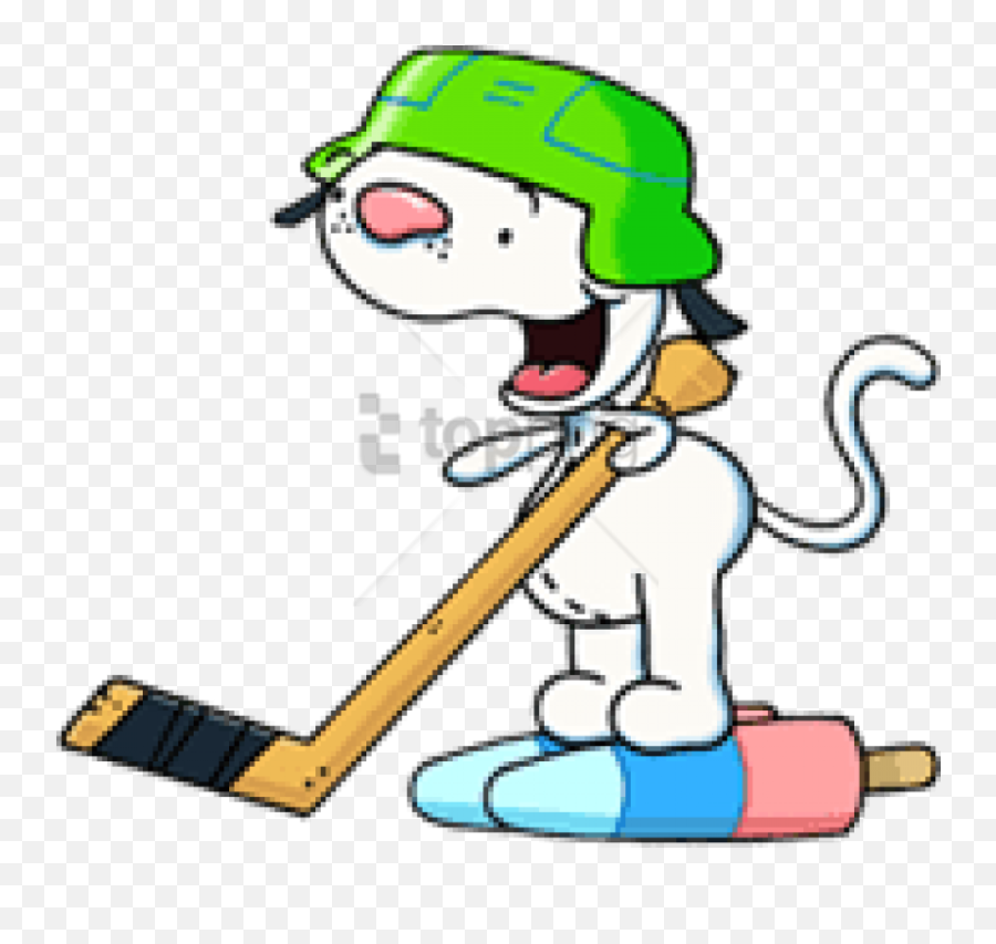 Free Png Download Binoo Playing Ice Hockey Clipart - Binoo Toupie Et Binou Com Jeux,Teletubbies Png