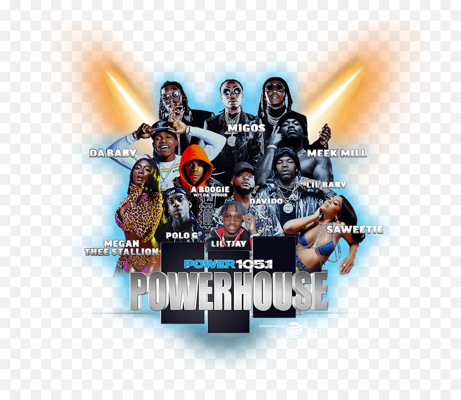 Powerhouse Oct 26th - Powerhouse 2018 Prudential Center Png,Meek Mill Png