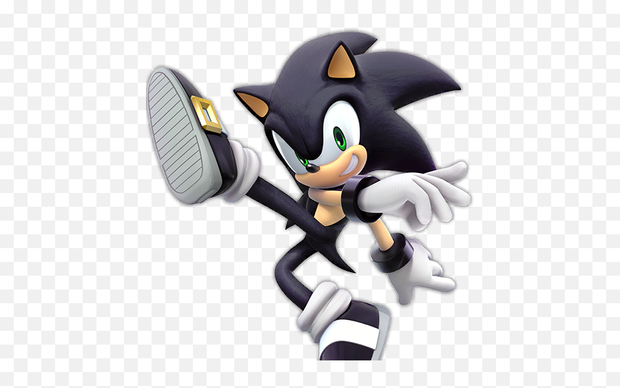 Sonic Super Smash Bros Ultimate - Super Smash Bros Ultimate Black Sonic Png,Super Smash Bros Ultimate Png