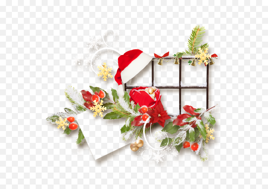 Christmas Holly Plant Flower For - For Holiday Png,Holly Border Png