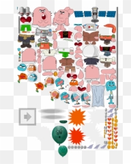 Download Hd Click For Full Sized Image General Sprites - Amazing World Of Gumball Sprites Png,General Grievous Png