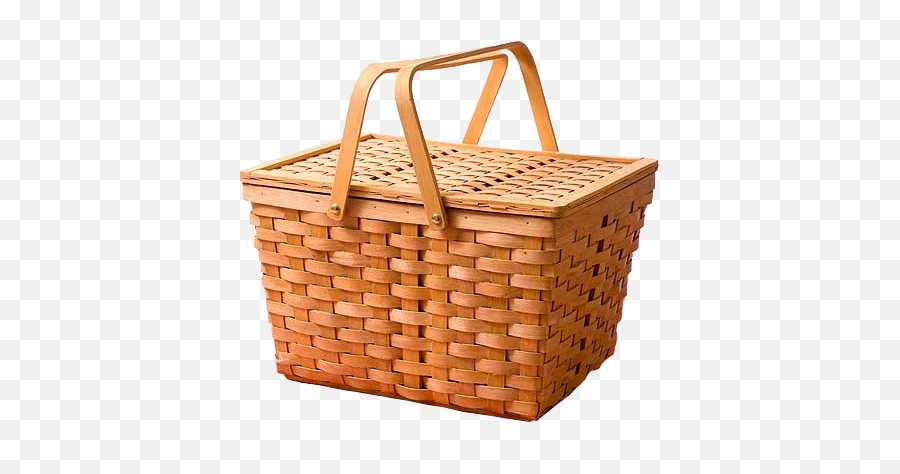 Picnic Basket Png Image With No - Picnic Basket And Blanket,Basket Png