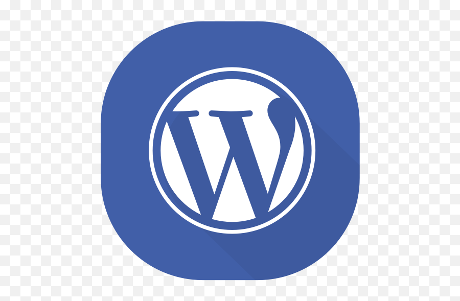Circle Design Material Wordpress Online Web Website Icon - Circle Wordpress Logo Png,Website Icon Free