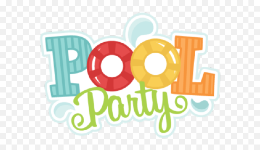 Download Hd Weather Clipart Pool Party - Circle Png,Party Transparent