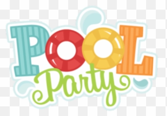 Download Hd Weather Clipart Pool Party - Circle Png,Party Transparent
