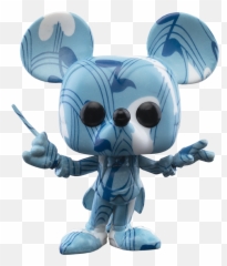 The Last - Conductor Mickey Art Funko png