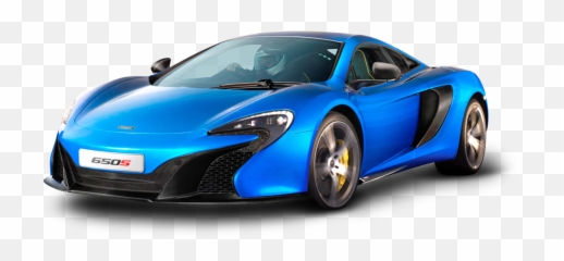 Mclaren 650s Blue Car Png Image - Mclaren 650s Png,Blue Car Png