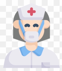 Nurse Free Icon Of Virus Transmission Flat - For Adult png