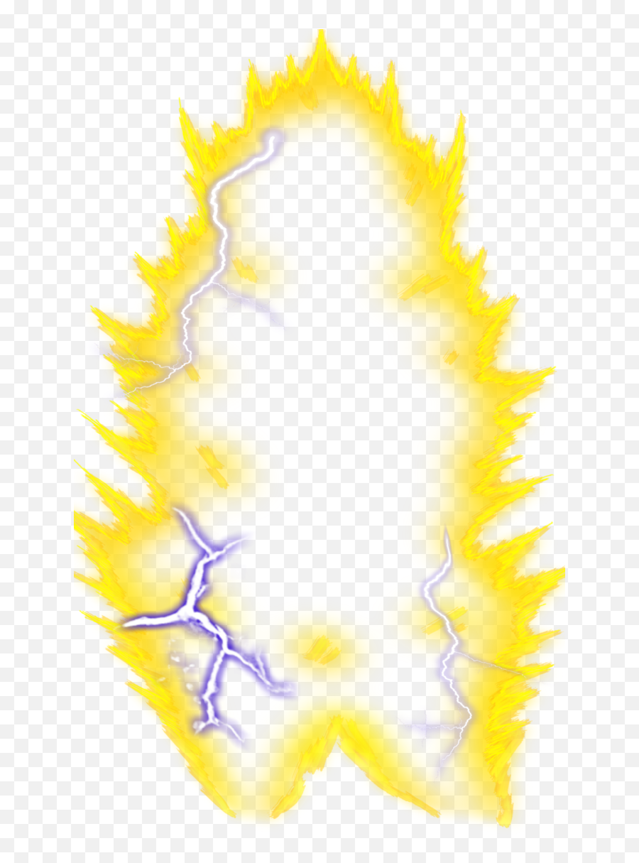 Library Of Super Saiyan Flames Png Black And White Download - Aura ...