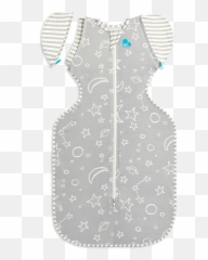 Swaddle Up Transition Bag Silky - LUX 10 TOG Gray Love To Dream Swaddle Up Transition Bag Bamboo Grey Large png