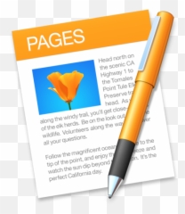 Pages Mac Icon - UpLabs Os png