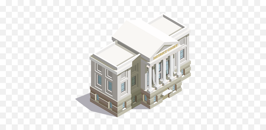 Government Representation Jardim Meisner And Susser Pc - Courthouse Isometric Png,Icon Building New York