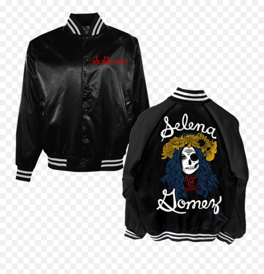 Selena Gomezu0027s U0027revivalu0027 Tour Merchandise U2013 Wwd - Selena Gomez Kill Em With Kindness Art Png,Icon Motorhead Skull Jackets