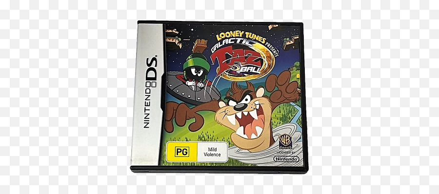 Looney Tunes Galactic Taz Ball Ds 2ds 3ds Game Complete Marvin Martian Ebay - Nintendo Ds Ds Taz Galactic Ball Png,Grandia 2 Icon