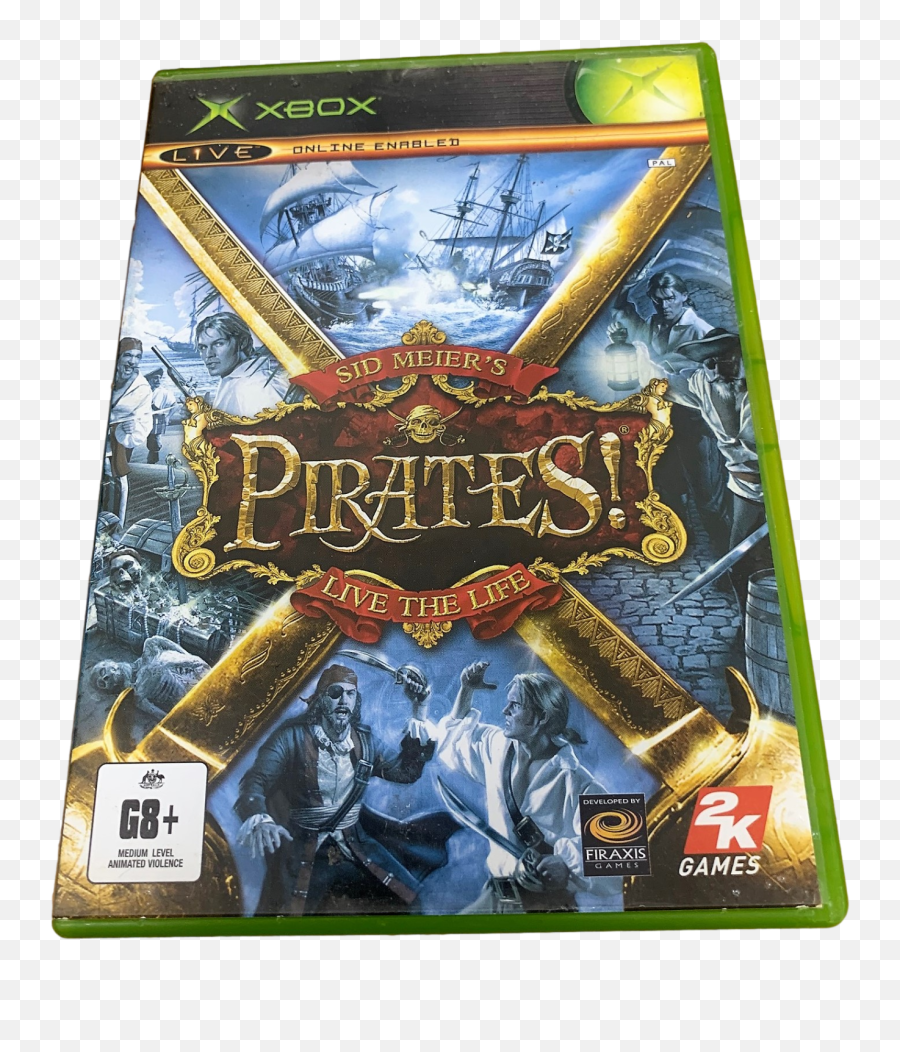 Sid Meieru0027s Pirates Xbox Original Pal Complete Preowned - Sid Pirates Xbox Png,Sid Meier's Pirates Icon