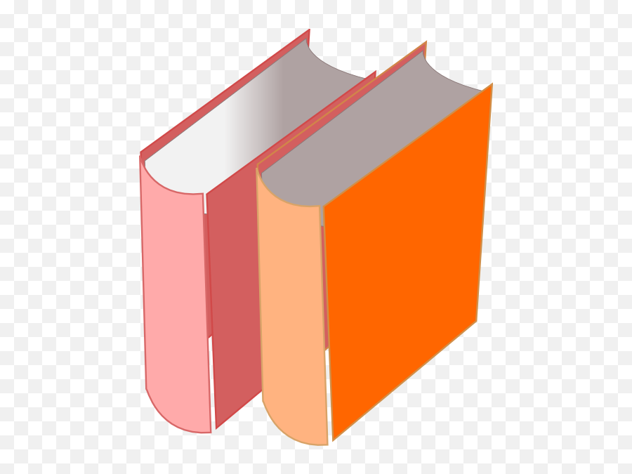 2 Books Clip Art - Vector Clip Art Online Two Book Clip Art Png,Book Clipart Png