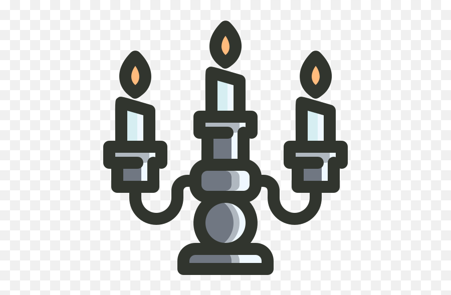Burning Candles Halloween Free Icon - Iconiconscom Vertical Png,Candlestick Icon