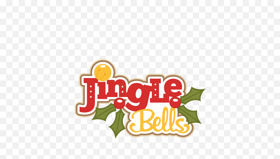 Jingle Bells Png 5 Image - Jingle Bells Words Clipart,Christmas Bells Png