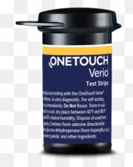 Onetouch Verio Blood Glucose Test Strips - png