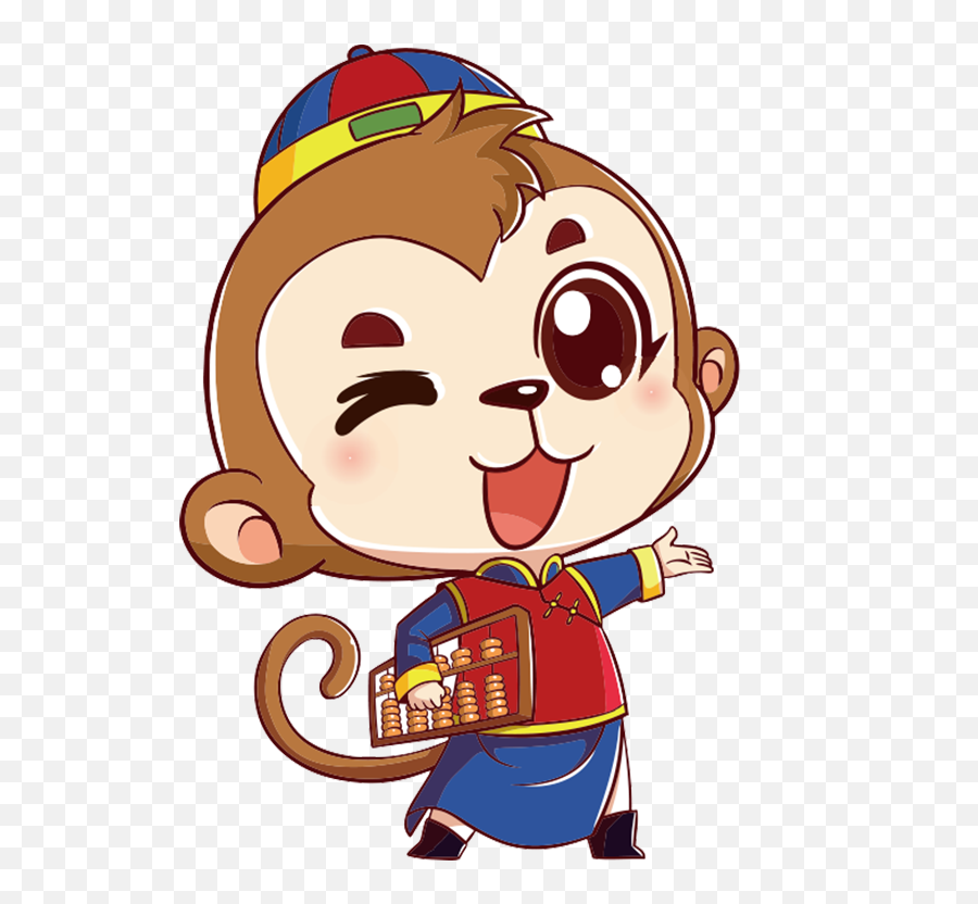 Clip Transparent Library Bagel Drawing - Cute Cartoon Monkey Drawings Png,Cute Monkey Png