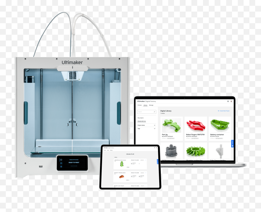 Ultimaker Enterprise - Grade 3d Printing Software Ultimaker S5 Pro Bundle Png,Galaxy S5 Phone Icon Missing