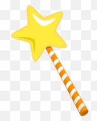 Design Of Magic Wand Cartoon Style - Picture png