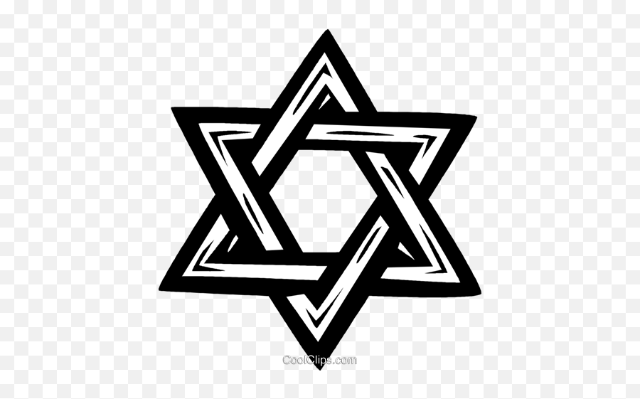 Star Of David Royalty Free Vector Clip Art Illustration - Judaism View Of Jesus Png,Star Of David Png