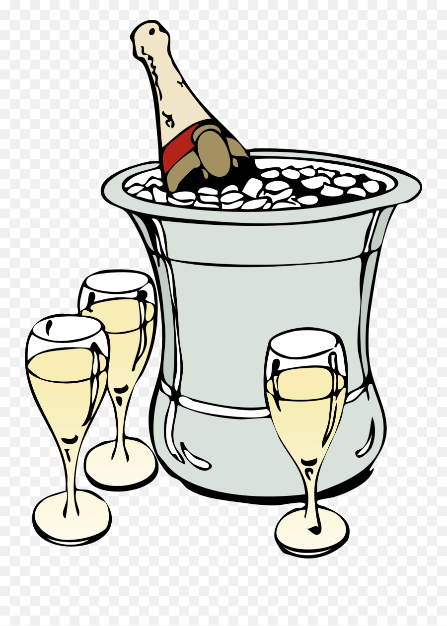 Free Clipart Champagne - Champagne Clip Art Png,Champagne Clipart Png