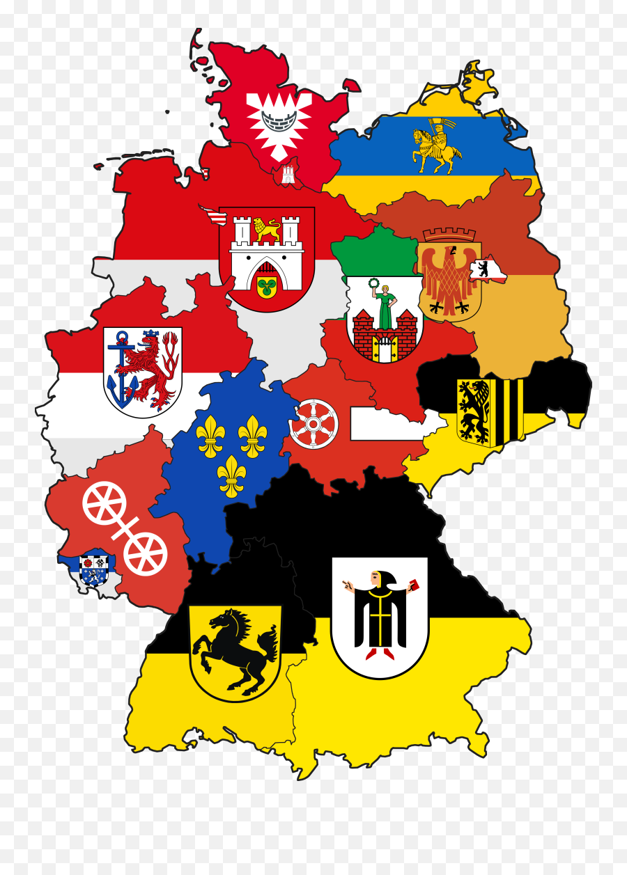 18th Century German Flag Transparent Cartoon - Jingfm Germany States Of Flags Png,German Flag Transparent