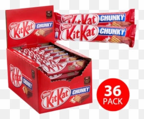 Nestle Kit Kat Chunky 36 X 50gram - Kit Kat Chunky Box Png,Kitkat Png
