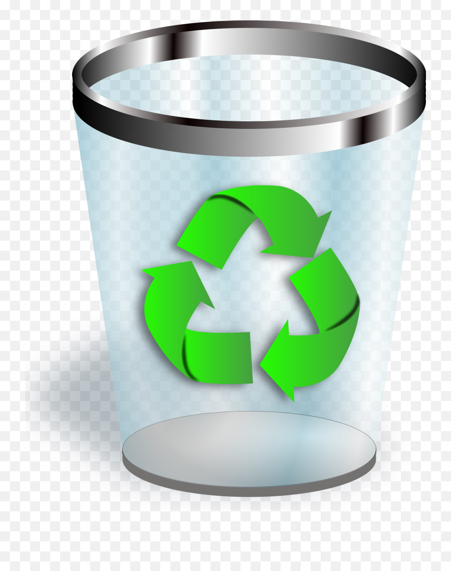 Trash Big Image Png - Png Recycle Bin Logo,Trash Bin Png