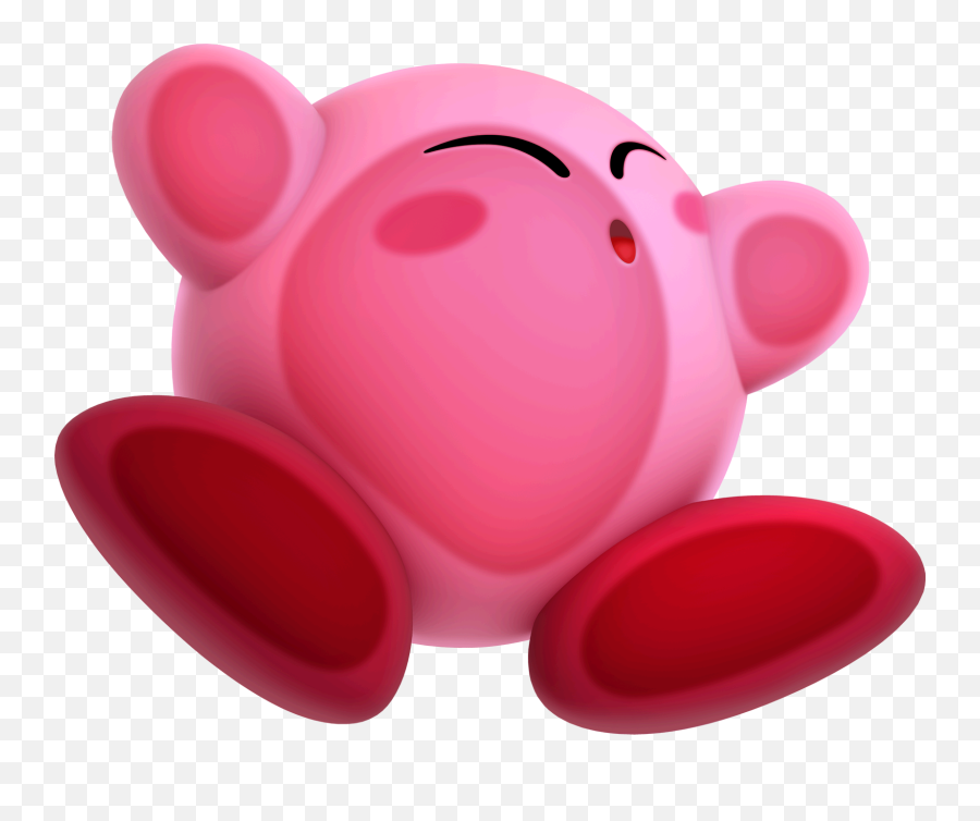 Pink Heart Star Kirby Robobot Yarn - Kirby Png,Kirby Transparent Background