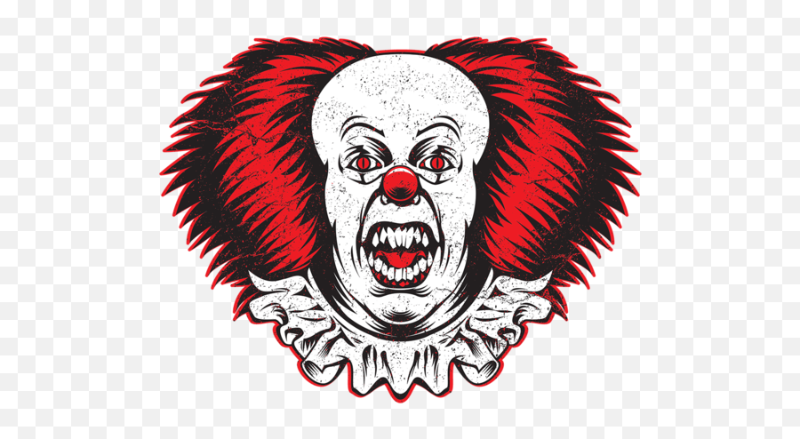 Download The Clown Face - Scary Clown Face Png,Clown Face Png