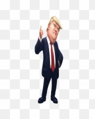 Donald Trump Cartoon - Donald Trump Cartoon Png Full Size Make Christmas Great Again,Trump Png