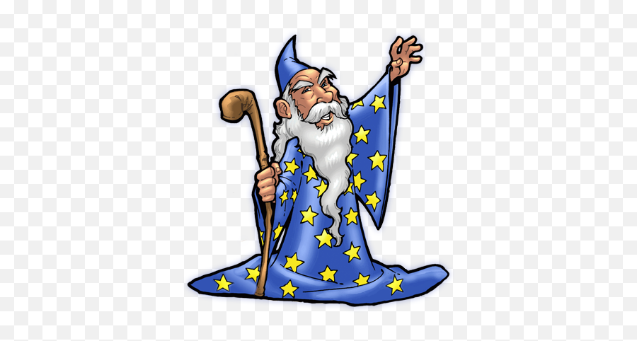Wizard Png Transparent Free Images Only - Wizard Clipart Png,Cartoon Star Png