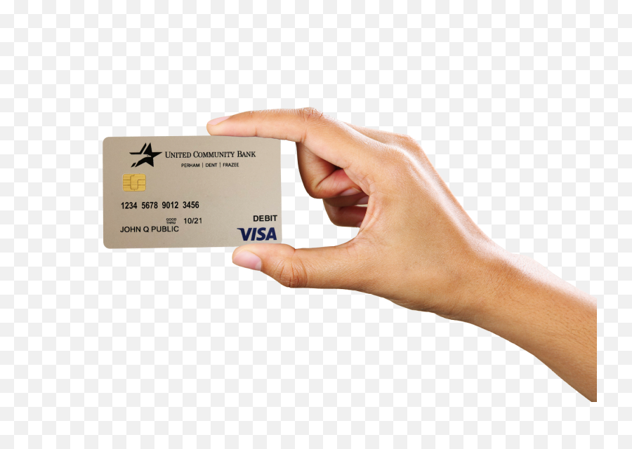 Debit Cards United Community Bank - United Community Bank Debit Card Png,Debit Card Png