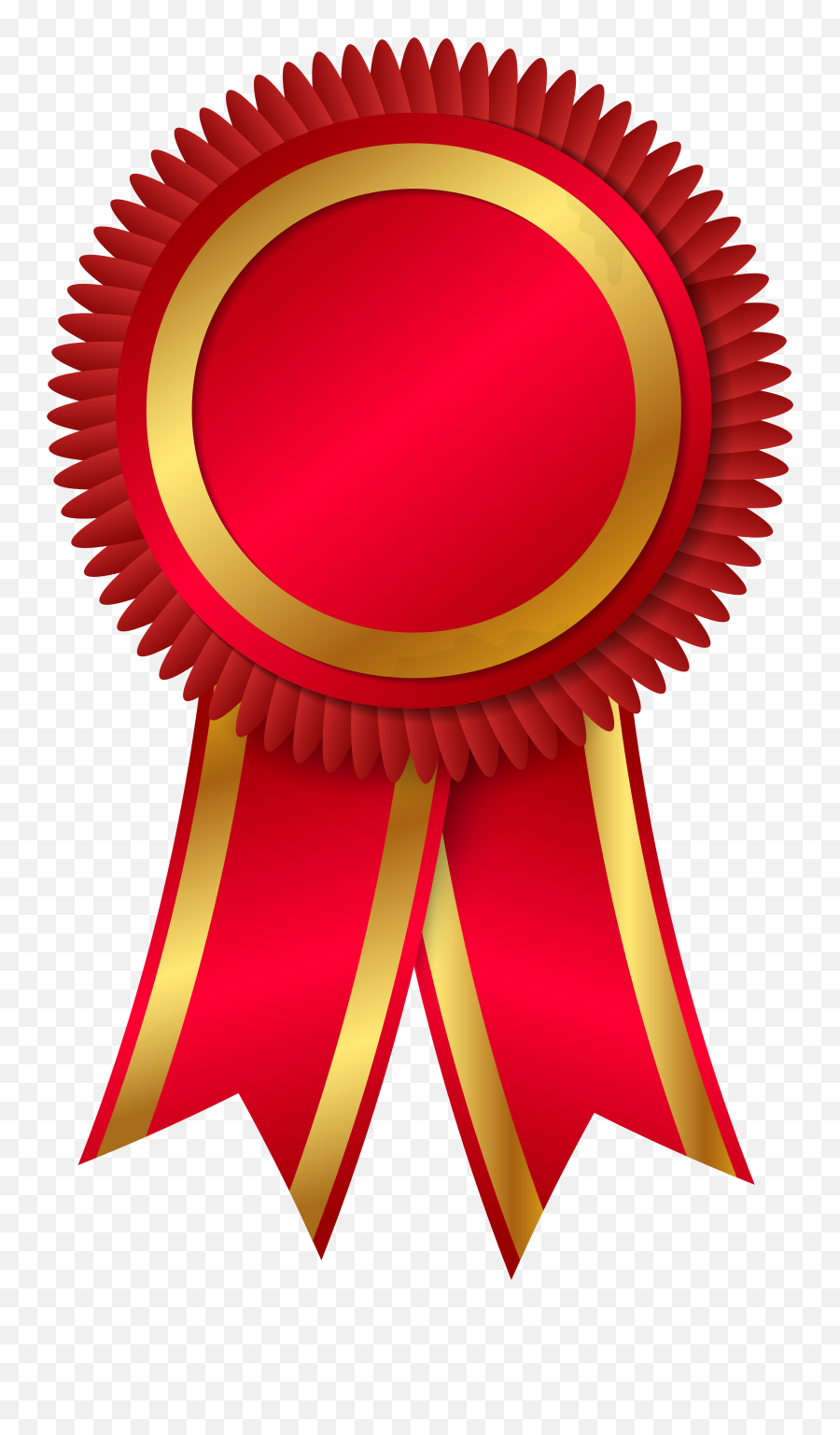 Download Golden Ribbon Rosette Award Cup Png Image High - Award Ribbon Transparent Background,Red Cup Png
