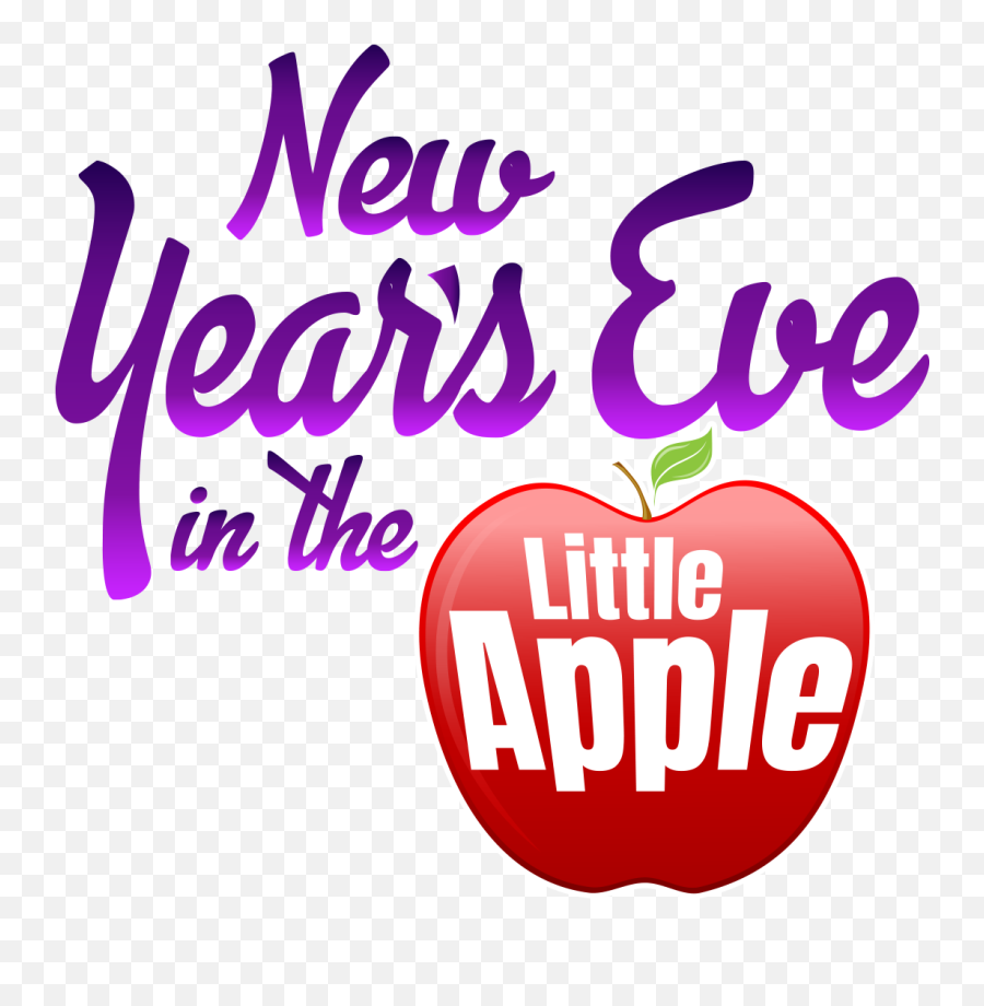 Ksnt To Broadcast Manhattanu0027s Little Apple Ball Drop Live - Clip Art Png,New Years Png