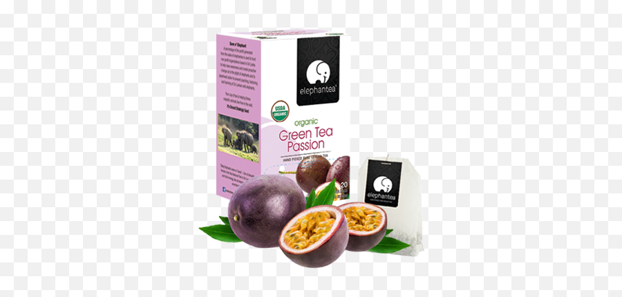 Organic Green Tea Passion - Green Tea Png,Passion Png