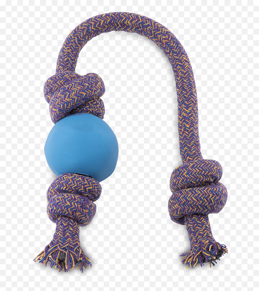 Natural Rubber Ball - Beco Ball On A Rope Png,Rope Transparent