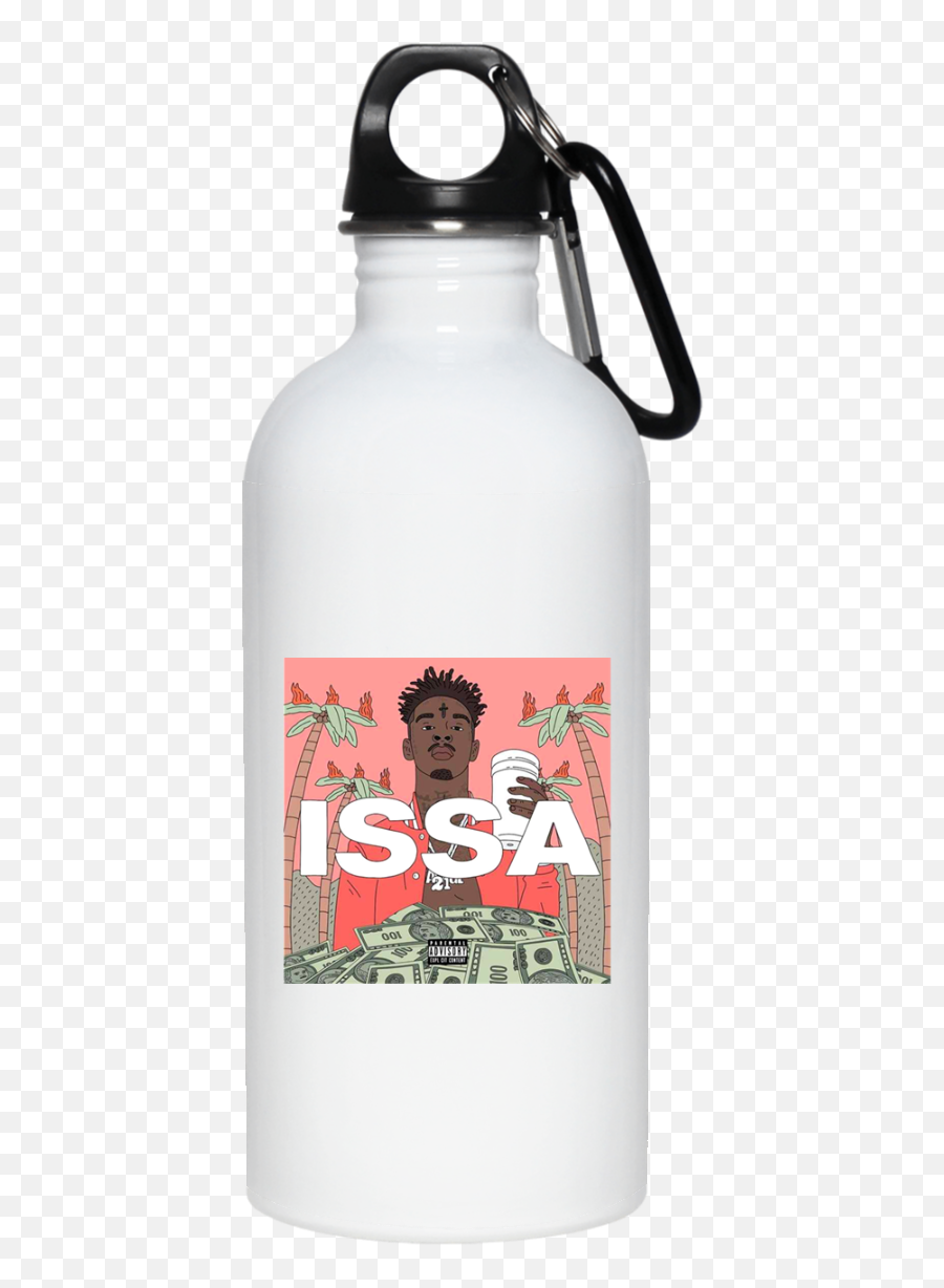 21 Savage Issa Album Cover 23663 20 Oz Stainless Steel Water Bottle - Don T Have A Attitude Water Bottle Png,21 Savage Png