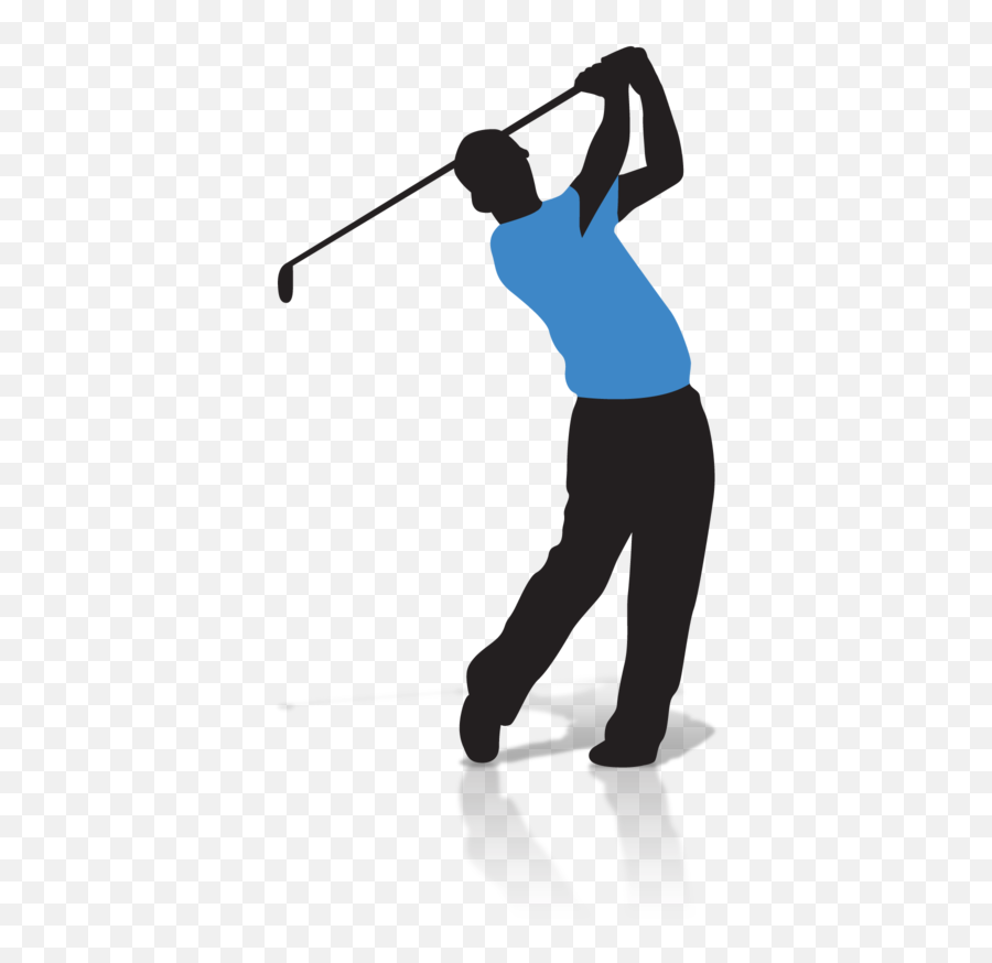Silhouette Golf Animation Clip Art - Silhouette Png Download Transparent Background Golfer Clipart,Golfer Transparent